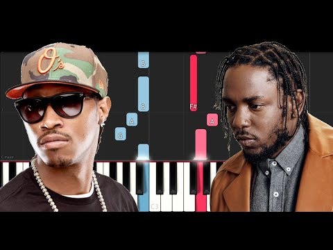 Jay Rock, Kendrick Lamar, Future, James Blake - King's Dead (EASY Piano Tutorial)