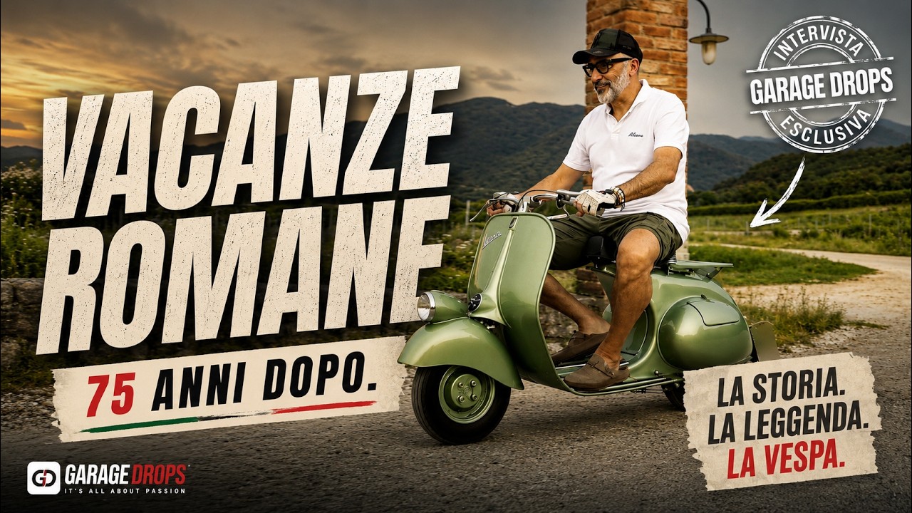 75 anni dopo- vespa vacanze romane 1951 