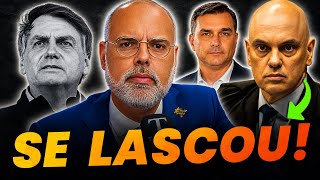 🚨 MORAES MANDA PF NA CASA DE BOLSONARO, PASSA VERGONHA E FLÁVIO REAGE