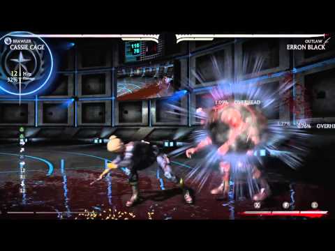MKX Cassie Cage Combos | 19-Hit 40% Combo | Mortal Kombat X