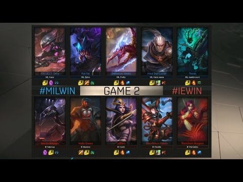 IE vs MIL Highlights Game 2 - Inspire eSports vs Millenium - 2016 EU Challenger Spring