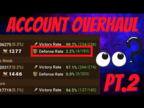 Psycho's Account Overhaul Part.2 - Arena Defense Improvement