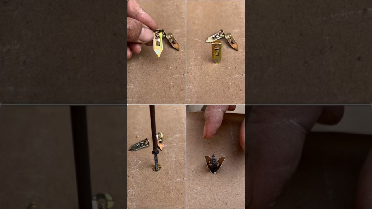 Heavy Duty Self-Drilling Drywall Anchors with Screws: Easy Installation Guide
