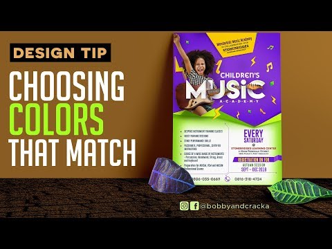How to match colors in Graphic design