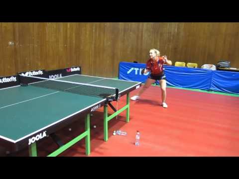 Yana NOSKOVA (RUS) training
