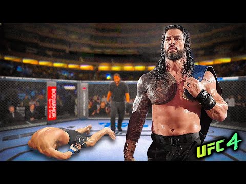 Khabib Nurmagomedov vs. Roman Reigns | WWE Master (EA sports UFC 4)