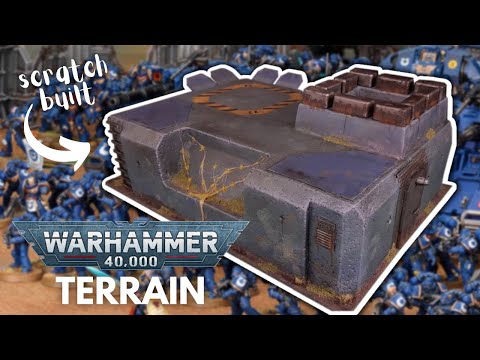 Bunker from junk - DIY military bunker | Warhammer 40k | Fallout