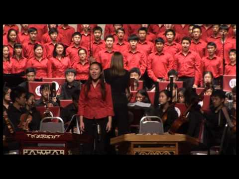 ESF Orchestra and Choir 2012 - She Moved Through the Fair, Irish Folk Song.mp4