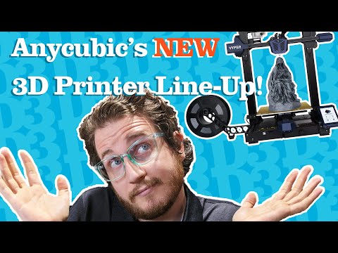Anycubic's New Printer Line-Up is AWESOME!! (Vyper, Photon Ultra, and Mono X Pro!)