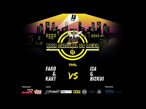 🔥🎤 Batalha de MC’s Duplas | FARÔ & KART x ISA & BISKUI | Final | Roda Cultural do Méier 🔥