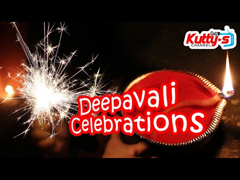 Deepavali Celebrations Tamil kids vlog | Kuttys Channel Tamil Pasanga