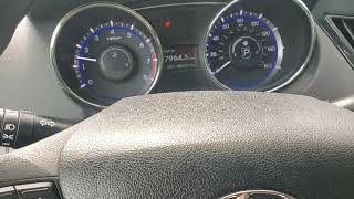 Hyundai Sonata 2011 GLS WITH A BAD ECM (ENGINE CONTROLULE) Map sensor and abs sensor.