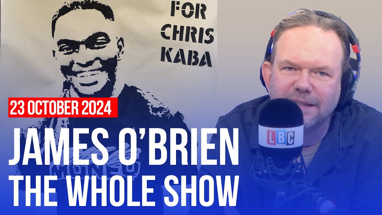 The murky thinking in the Chris Kaba case | James O'Brien - The Whole Show