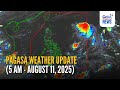 PAGASA Weather Update On GorioPH 5 AM August 11 2025 GMA Integrated News