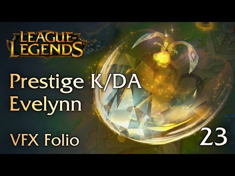 [VFX Folio] Prestige K/DA Evelynn