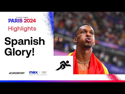 Spain’s Jordan Alejandro Díaz Fortún leaps to Olympic gold in men’s triple jump 🇪🇸 | #Paris2024