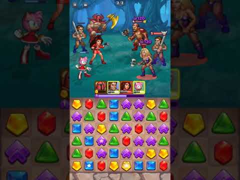 Sega Heroes stage 17 android ios gameplay