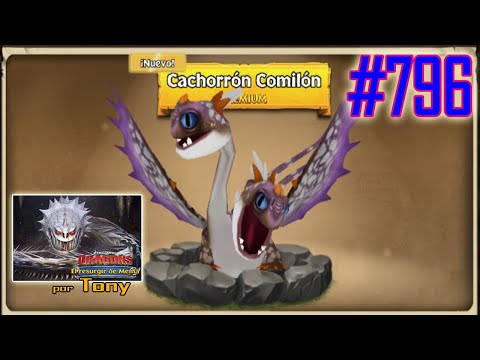 Dragones, el Resurgir de Mema "Cap. 796 - Dragon Premium: Cachorrón Comilón" por Tony