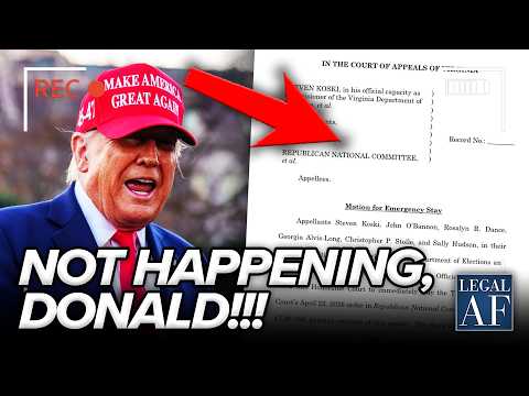 🚨 Trump SMACKED with EMERGENCY FILING He FEARED MOST