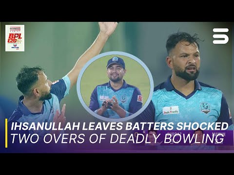 Ihsanullah''s Deadly Bowling Leaves Batters Shell-Shocked 🔥| NE vs DC | M 22 | BPL 2025-26 | M3Z1J