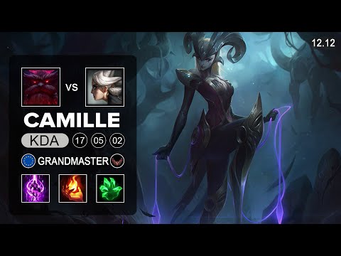 Camille vs Ornn Top - EUNE Grandmaster - Patch 12.12 Season 12