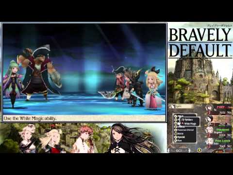 Bravely Default Gameplay Walkthrough Part 116 - Chapter 7 Yulyana Woods [English][N3DS]