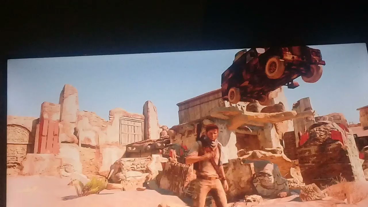 Uncharted 3 vehiculo flotante