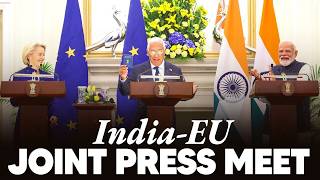 LIVE: PM at joint press meet with President of European Commission & President of European Council