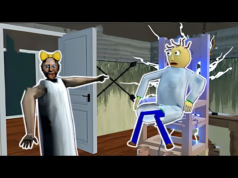 Granny vs Baldi Crazy Doctor - Funny Animation