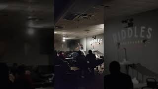 Robert Kane Hosting Riddles Comedy Club