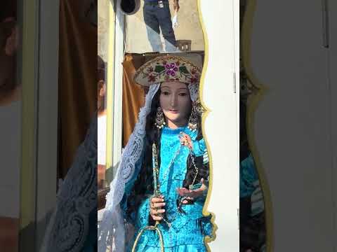 68.ª Bajada Quinquenal. Virgen Candelaria del Socorro de Huanchaco rumbo a la ciudad de Trujillo.