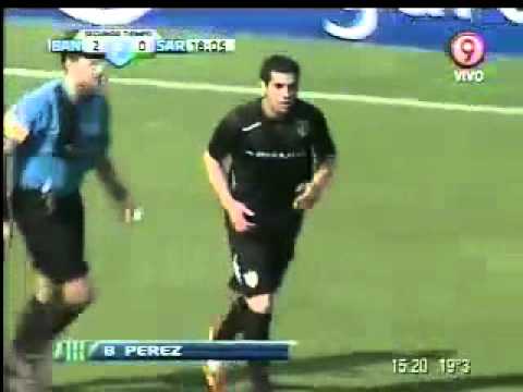 Banfield 2-0 Sarmiento - Nacional B 2012/13 - Gol de Perez