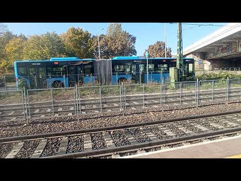 MERCEDES CITARO 0530 PCC-932 BKV BKK SZENTLÉLEK TÉREN VÁRAKOZIK  118B TEMETŐ JÁRAT.