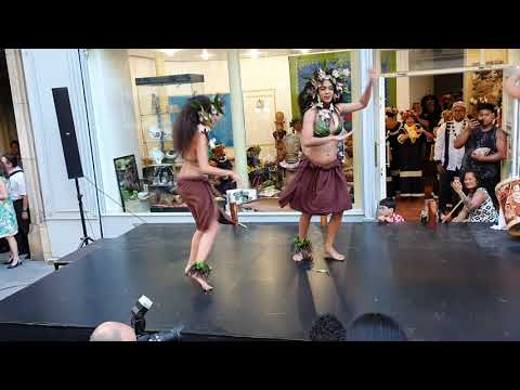 la troupe HOTU RAU ORI dirigée par Alison CONHOC à la fête de la musique  2019