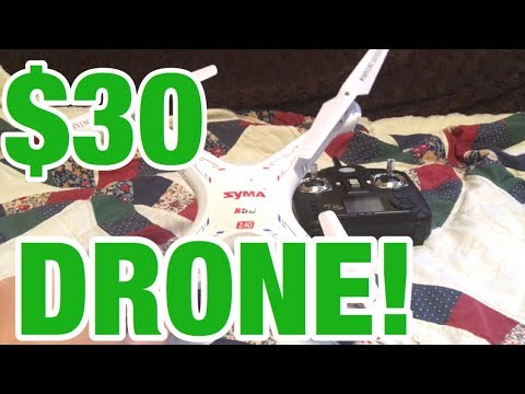 $30 Drone For Beginners! (Syma X5c-1 Review)