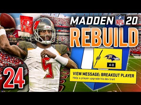 Madden 20 Franchise Rebuild Ep.24 - MVP-Hopeful Sparks vs  Undefeated Ravens