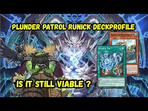 PLUNDER PATROL RUNICK Deckprofile (December 2025) //INSTANT Yu-Gi-Oh!