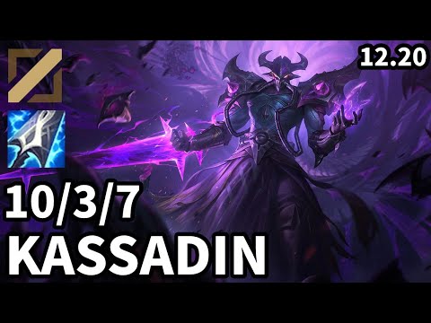 Kassadin Mid vs Talon - Ranked Master - Patch KR 12.20