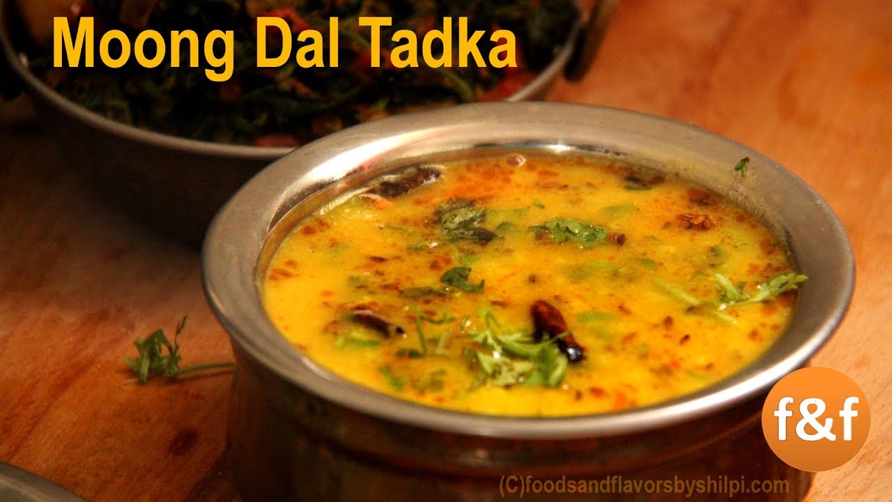 Moong dal Recipe in different style - Yellow Moong dal Tadka Recipe - Dhaba dal tadka recipe