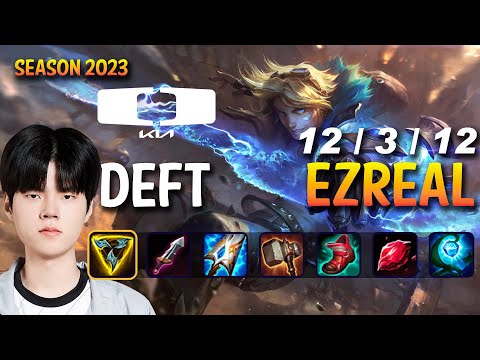 DK Deft EZREAL vs KALISTA ADC - Patch 13.22 KR Ranked
