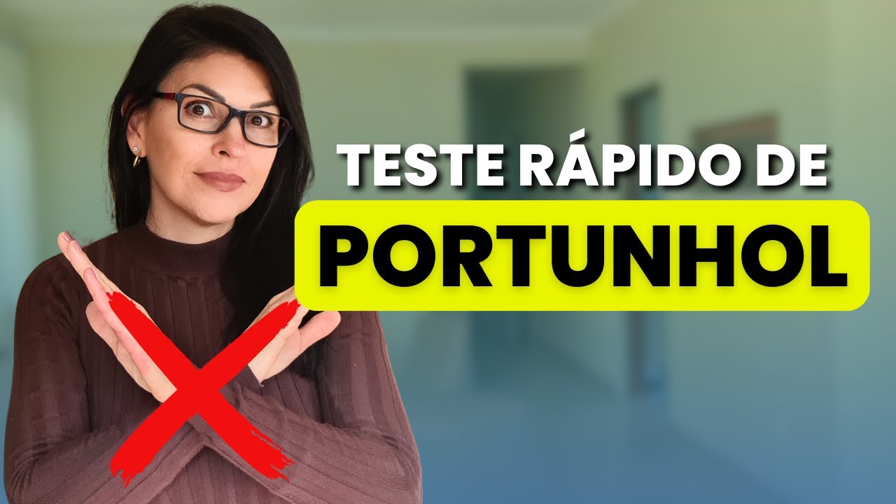 HABLAS PORTUGUÉS O PORTUNHOL? | Faça o teste
