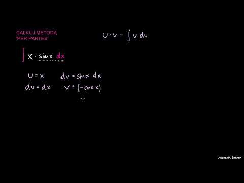 Całkowanie przez części 1