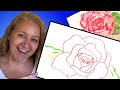 The Best 26 Side Rose Drawing Outline