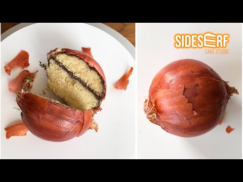 How to Make a Hyper-Realistic Onion CAKE 😮 | Lookalike Challenge