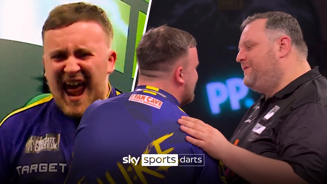 Luke Littler HOLDS OFF Ryan Joyce in Ally Pally thriller! 🔥