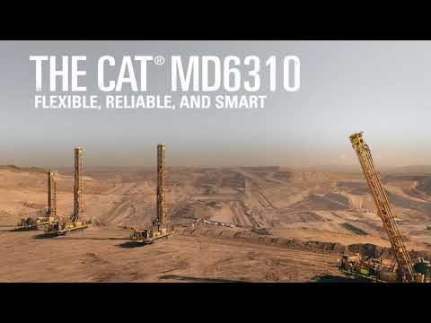 Thiess review of Cat Terrain on MD6310 Drills Mt. Arthur