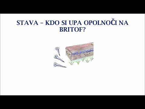 Bovške pripovedi - STAVA KDO SI UPA OPOLNOČI NABRITOF