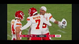 Mitch Holthus loses his mind over Harrison Butker’s 69 yard field goal! 