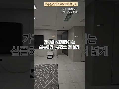 오룡힐스테이트 84B타입 공개
