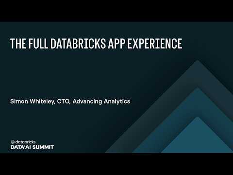 Watch: The Full Databricks App Experience